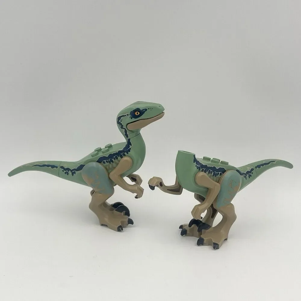 Lego Jurassic World Raptor Velociraptor Dinosaur Blue 75928 75930 Mini Figure